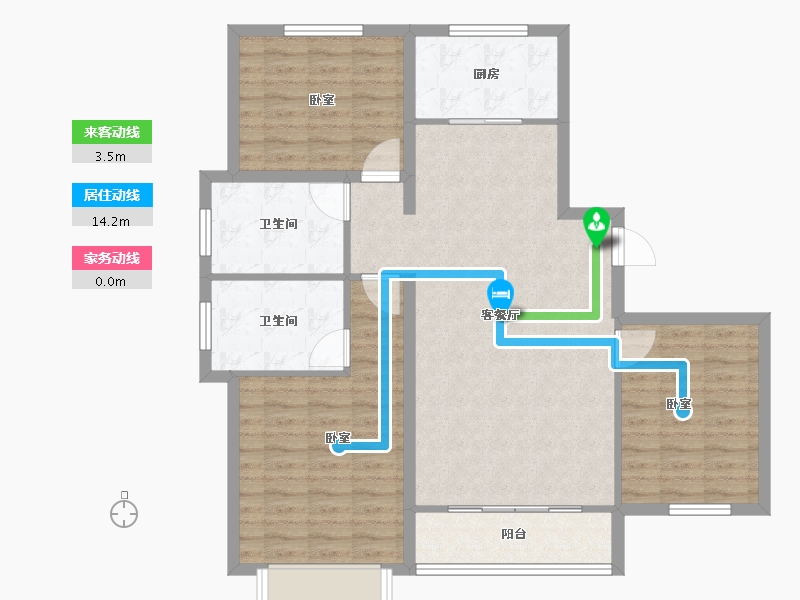 河北省-保定市-鹏渤印象城-99.40-户型库-动静线