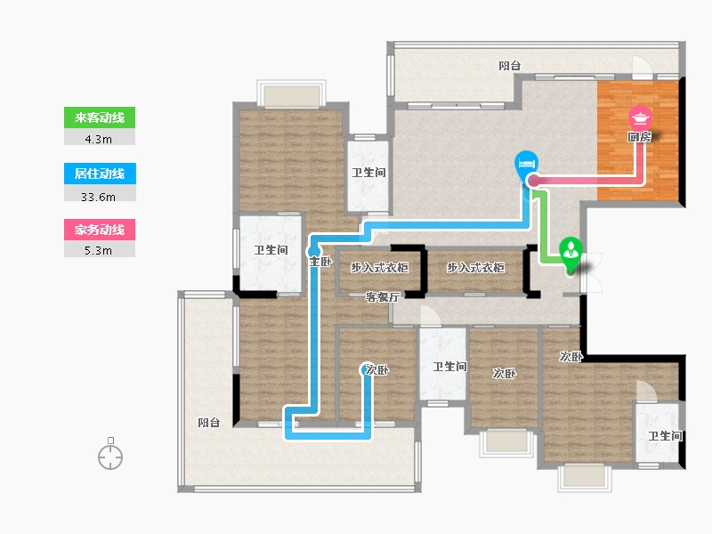 贵州省-贵阳市-贵高速花溪26°-214.51-户型库-动静线