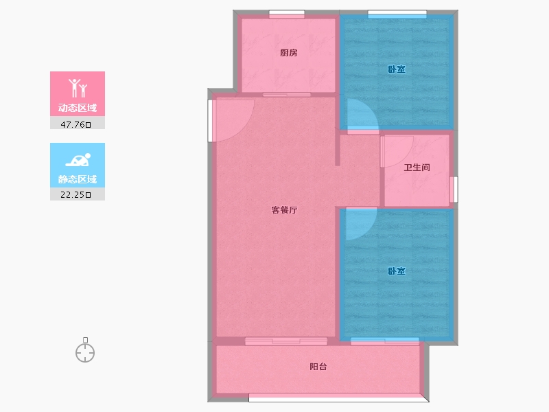 河北省-邯郸市-泽信云樾天著-63.00-户型库-动静分区