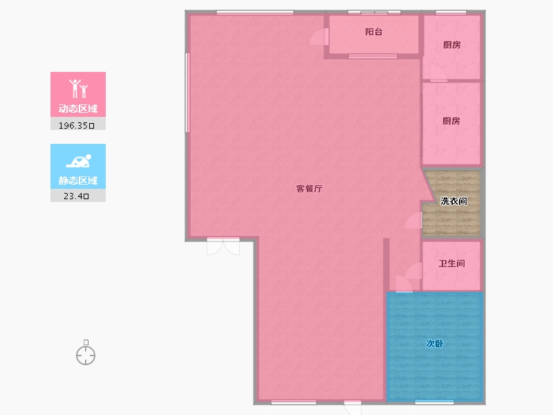 河北省-保定市-天业悦山湖-216.06-户型库-动静分区