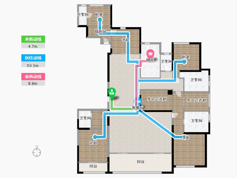 山西省-太原市-润景•园著-301.15-户型库-动静线