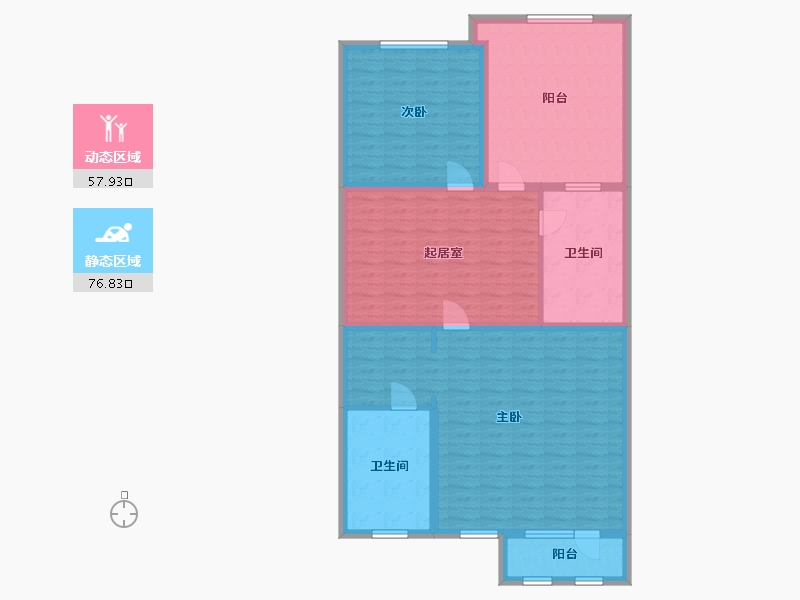 河北省-保定市-天业悦山湖-122.01-户型库-动静分区