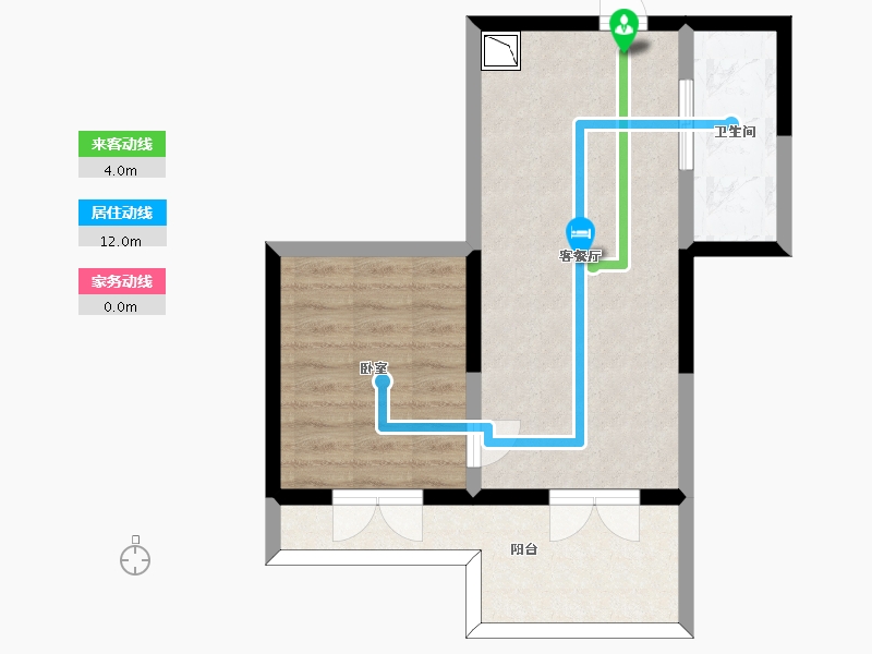 河北省-张家口市-富龙四季小镇-51.11-户型库-动静线