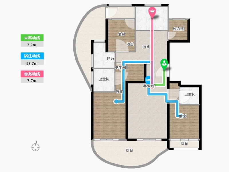 河北省-保定市-安泰首府-178.27-户型库-动静线