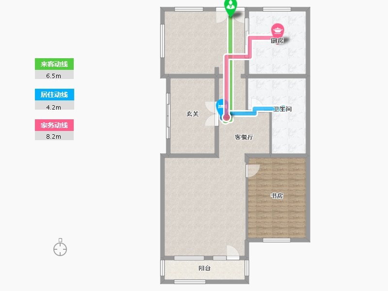 河北省-保定市-天业悦山湖-123.58-户型库-动静线