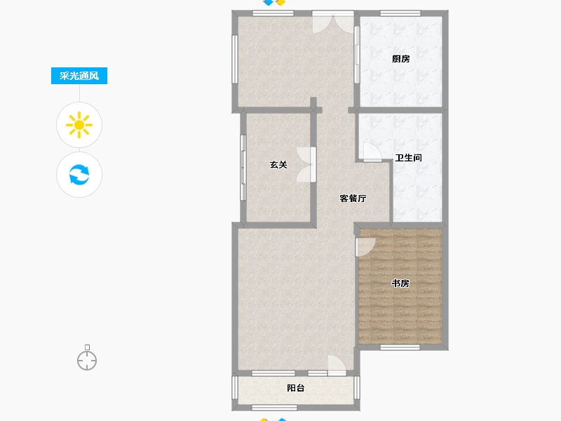 河北省-保定市-天业悦山湖-123.58-户型库-采光通风