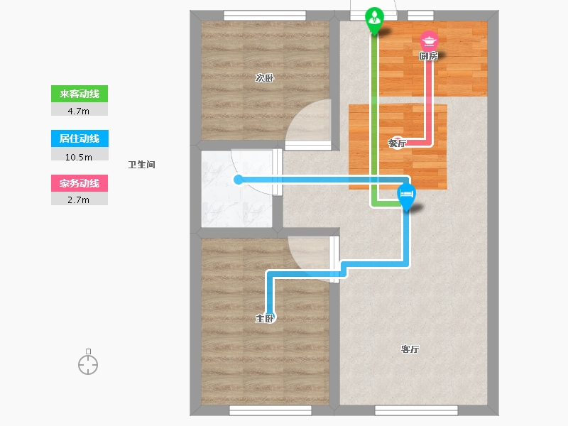 河北省-石家庄市-启航小镇-59.99-户型库-动静线