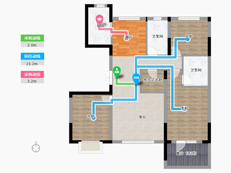 河北省-保定市-易水悦府-98.14-户型库-动静线