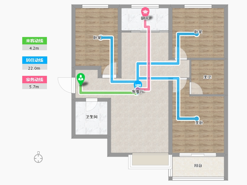 河北省-邯郸市-龙御湾-96.00-户型库-动静线