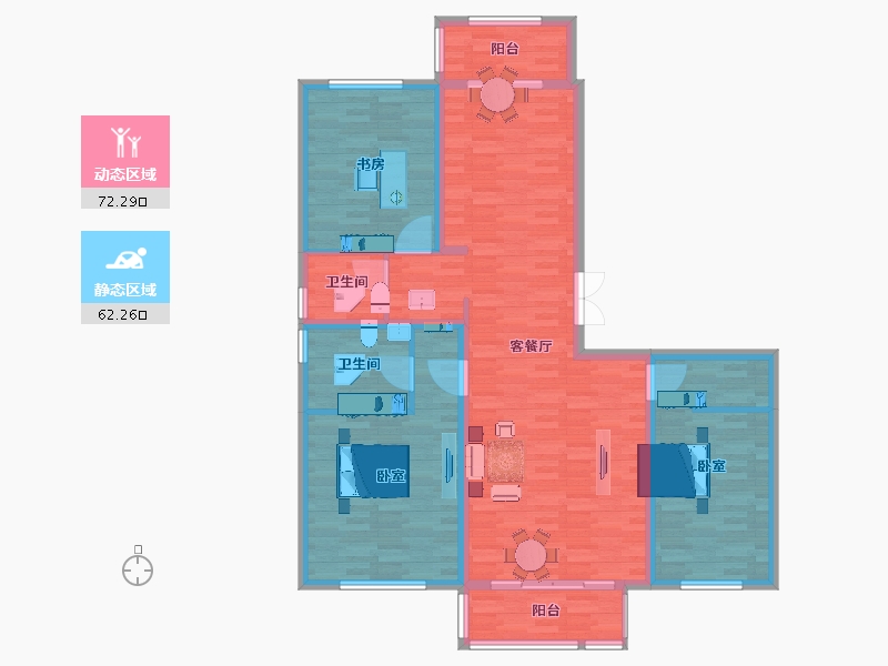 河北省-承德市-海城阳光家园-122.01-户型库-动静分区