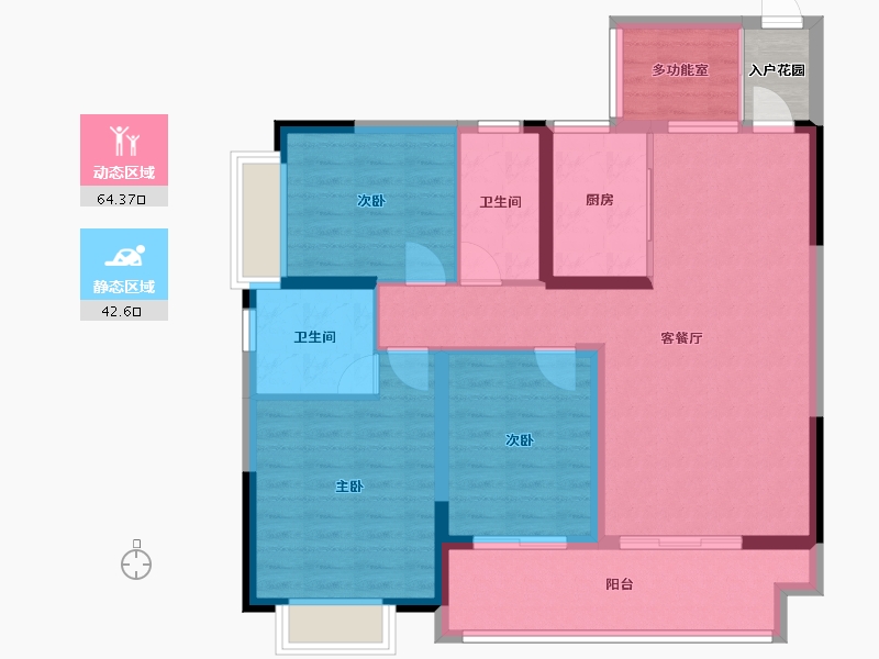 广西壮族自治区-桂林市-东舜状元世家-98.41-户型库-动静分区