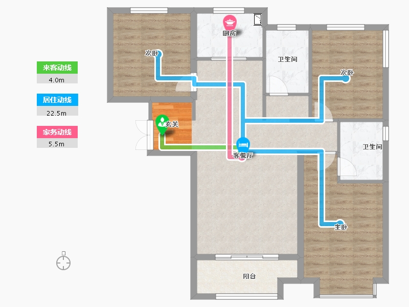 河北省-邢台市-御玺台-95.00-户型库-动静线