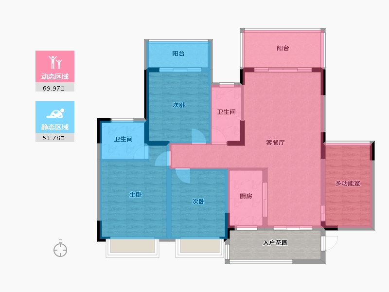 广西壮族自治区-桂林市-东舜状元世家-117.57-户型库-动静分区