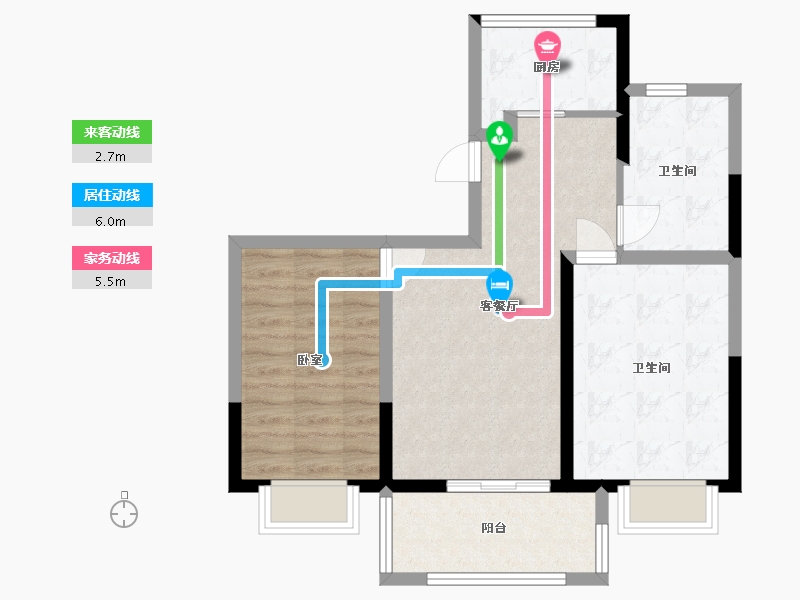 云南省-保山市-腾冲映象-65.98-户型库-动静线