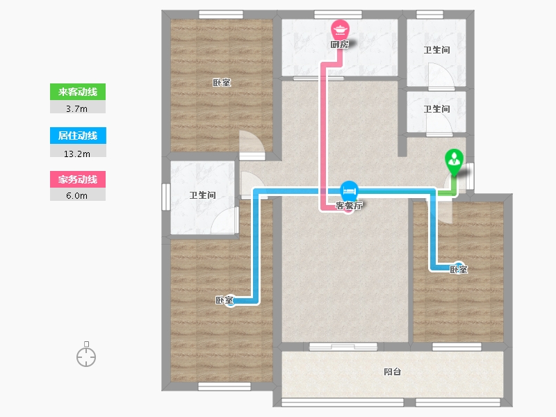 河北省-沧州市-润森紫御府-97.06-户型库-动静线