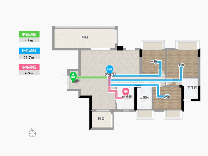 贵州省-贵阳市-广大城-94.88-户型库-动静线