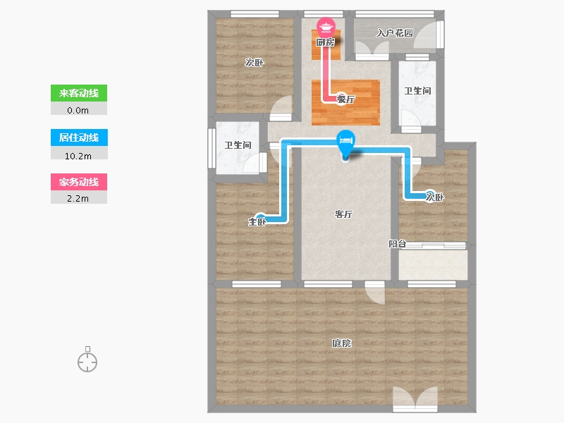 河北省-石家庄市-启航小镇-92.01-户型库-动静线