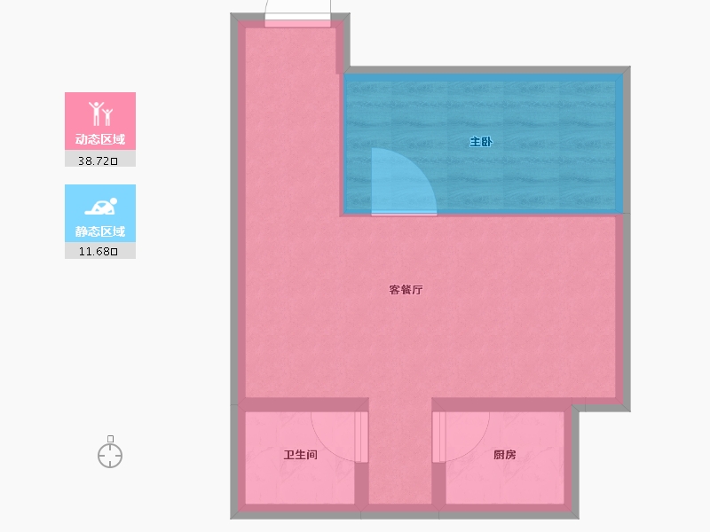 河北省-石家庄市-启航小镇-45.01-户型库-动静分区