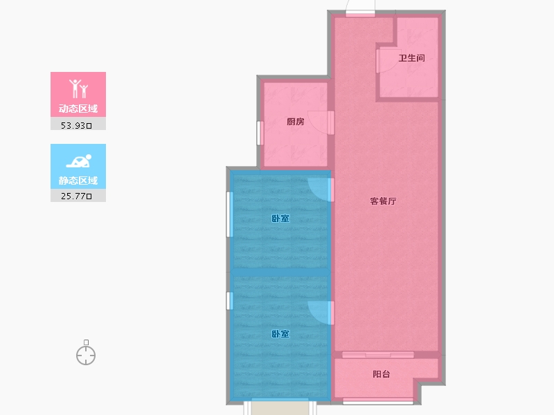 河北省-邯郸市-龙御湾-71.24-户型库-动静分区