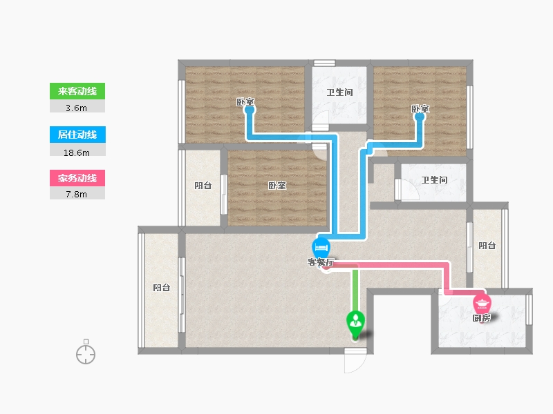 湖南省-衡阳市-碧水湾-110.47-户型库-动静线