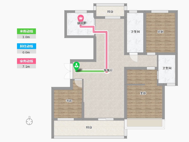 河南省-周口市-众恒华府-108.00-户型库-动静线