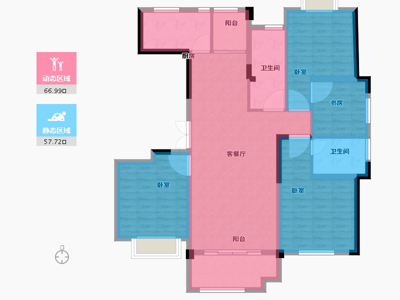 河南省-商丘市-顺鑫·满庭芳-112.28-户型库-动静分区