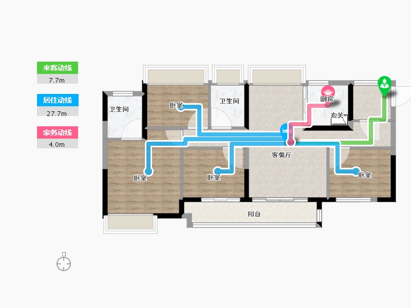 广东省-广州市-中国铁建海悦国际-100.00-户型库-动静线