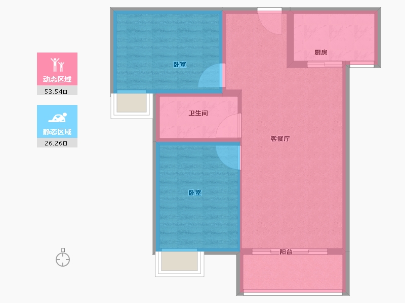 河南省-商丘市-新都会-71.86-户型库-动静分区