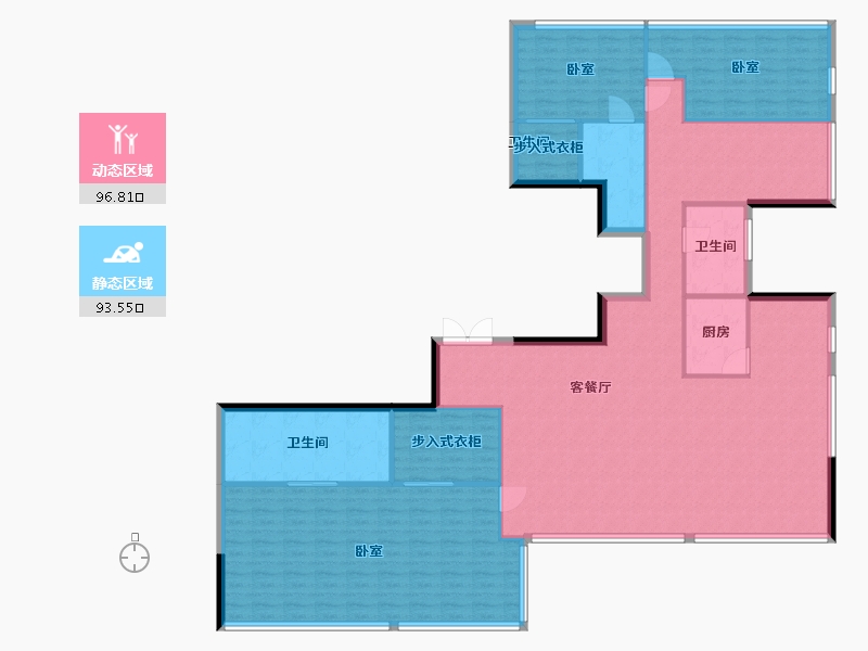 广东省-深圳市-大悦城·天玺壹号-175.83-户型库-动静分区