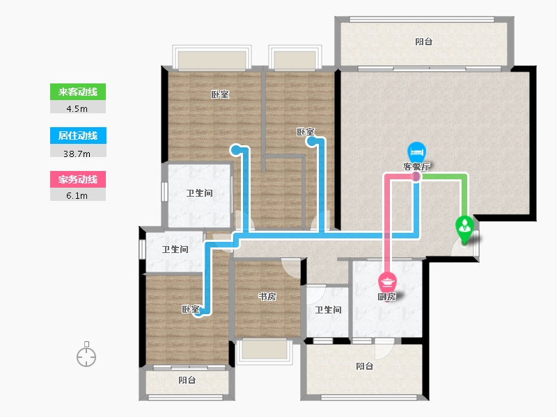 广东省-汕头市-中海寰宇天下-168.11-户型库-动静线