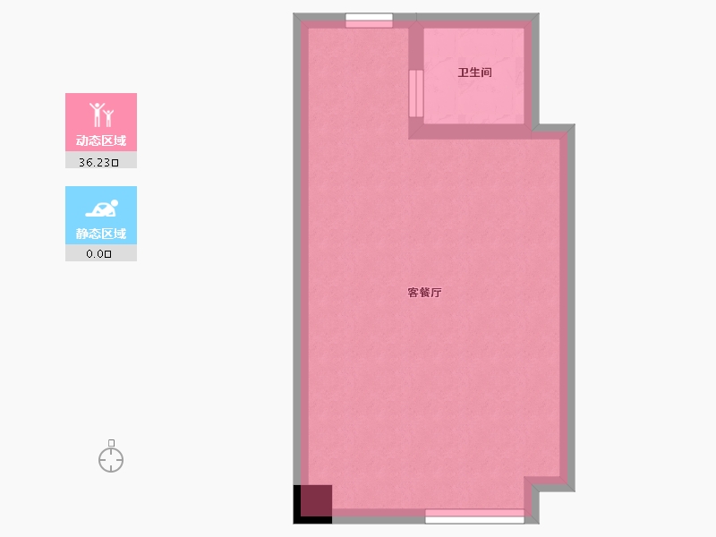 陕西省-西安市-亿润锦悦汇-32.55-户型库-动静分区