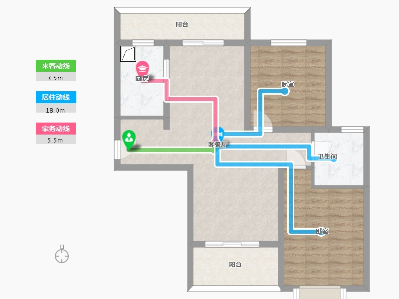 河北省-石家庄市-赫石府-79.16-户型库-动静线