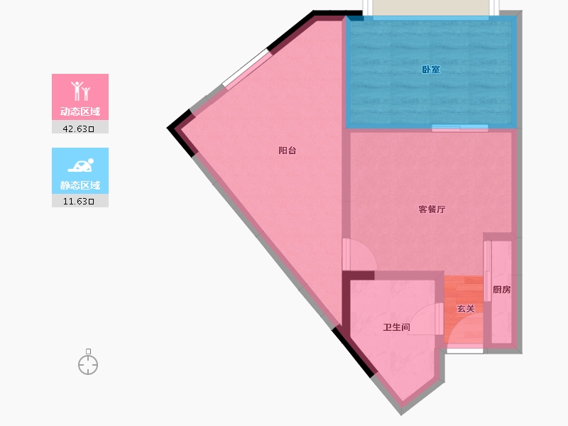 湖南省-邵阳市-仁为峰邵东壹号-47.98-户型库-动静分区