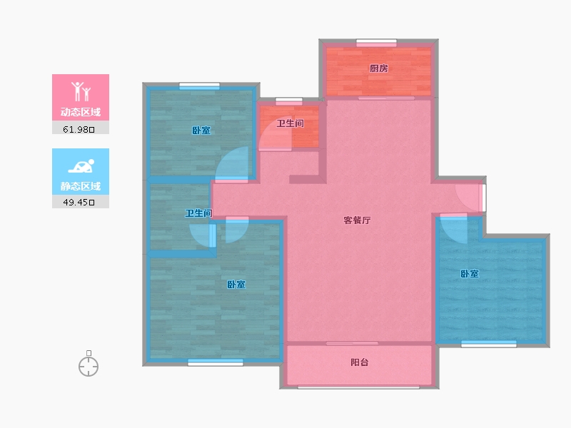 山东省-济宁市-久泰学府名都-100.01-户型库-动静分区