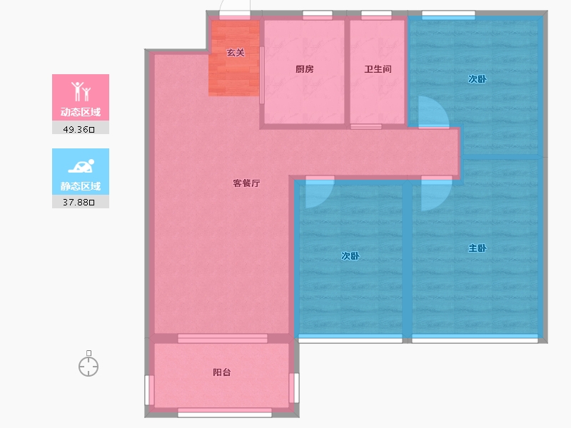 河南省-平顶山市-春禾御香山-78.48-户型库-动静分区