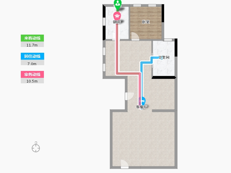 福建省-厦门市-招商卡达凯斯-90.59-户型库-动静线