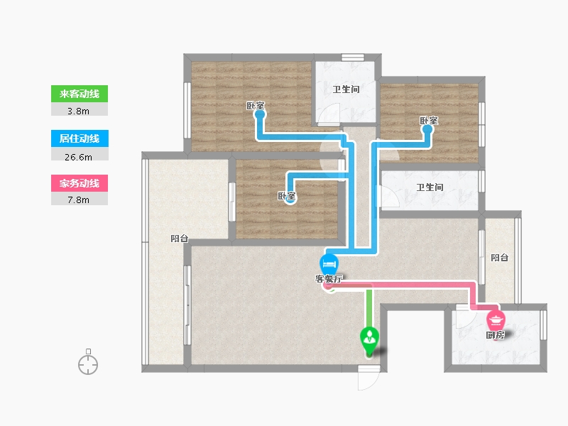 湖南省-衡阳市-碧水湾-115.58-户型库-动静线