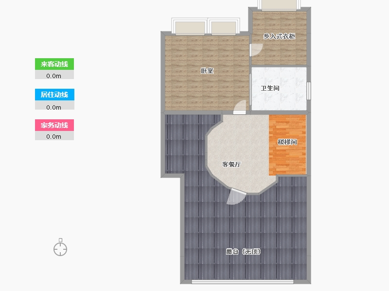 广东省-汕头市-海湾尚景-126.16-户型库-动静线