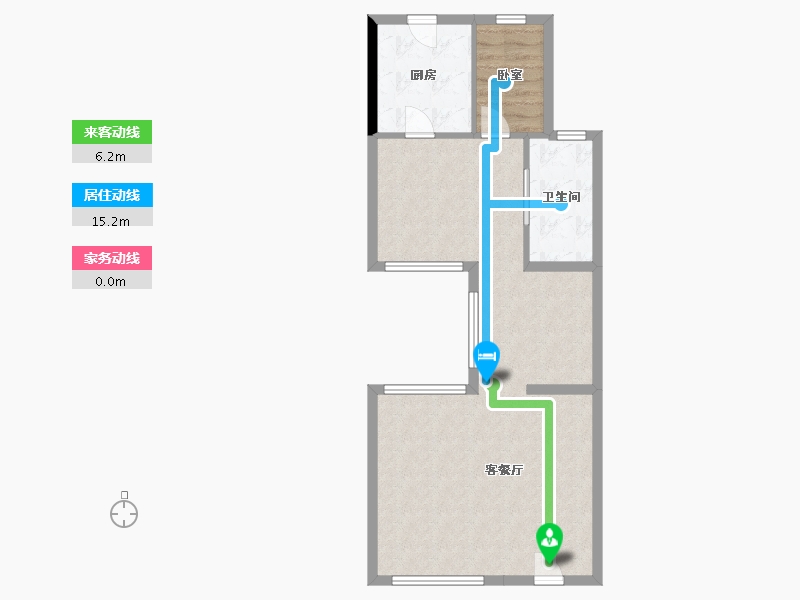 福建省-厦门市-招商卡达凯斯-70.04-户型库-动静线