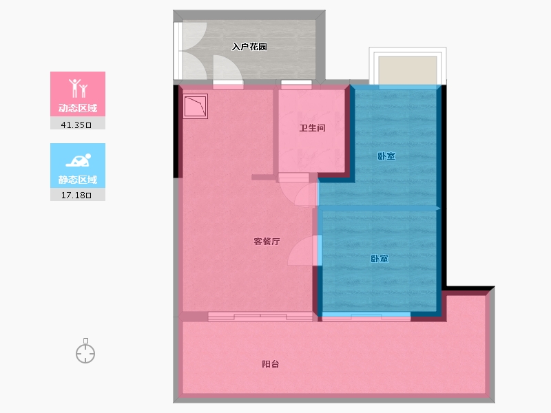 广东省-深圳市-保利金町湾-57.69-户型库-动静分区