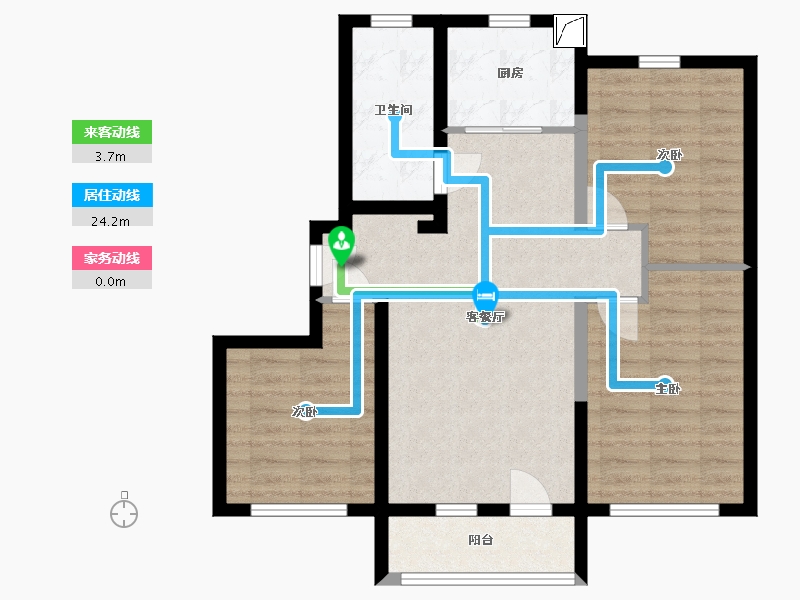 山东省-烟台市-中节能聚创新城-77.00-户型库-动静线