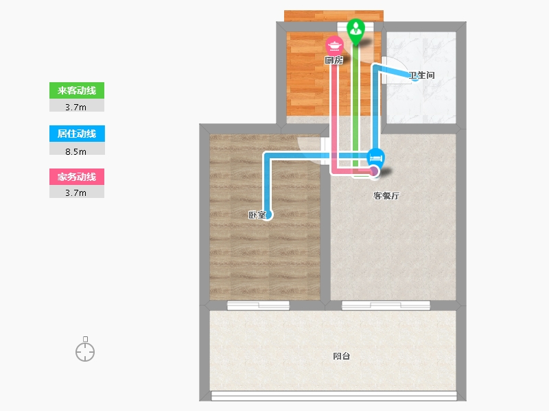 广东省-阳江市-盛和·珍珠湾-50.06-户型库-动静线