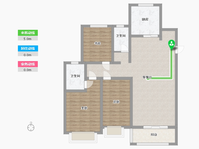 山东省-泰安市-博文盛世-100.00-户型库-动静线