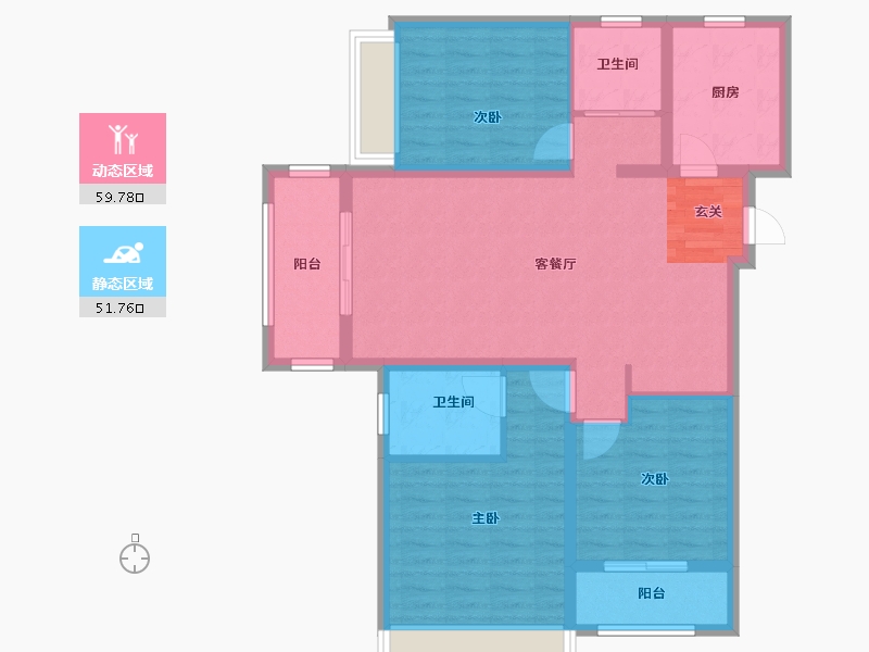 河南省-平顶山市-春禾御香山-99.99-户型库-动静分区