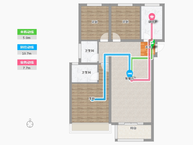 河南省-平顶山市-春禾御香山-93.00-户型库-动静线