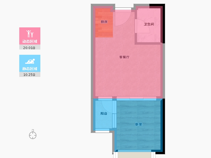 广东省-阳江市-威丽诗花园-26.79-户型库-动静分区