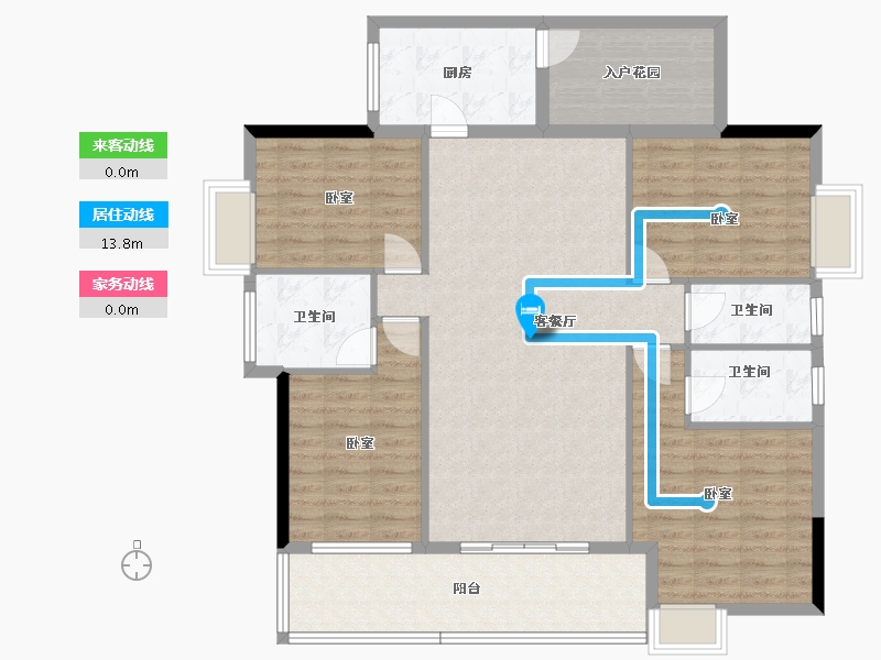 广东省-河源市-星光·源江学苑-124.97-户型库-动静线