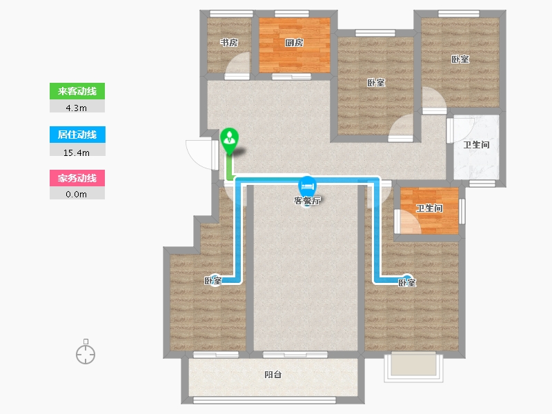 河南省-开封市-东方九号院-113.98-户型库-动静线