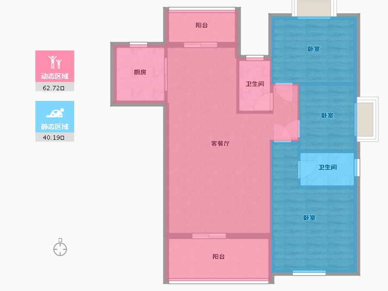 广东省-汕尾市-天悦明珠-93.07-户型库-动静分区