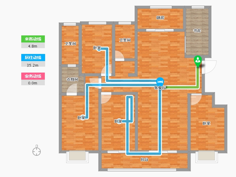 河南省-开封市-东方九号院-150.00-户型库-动静线